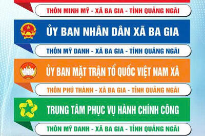 Thông báo chi tiết trụ sở làm việc xã Ba Gia, Tỉnh Quảng Ngãi